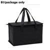 Reusable Thermal Bag Insulated Beer Cooler Bag Outdoor BBQ Pack Trip Camping Meal Drink Bento Supplies Lunch Bags Picnic Zi Q2R6