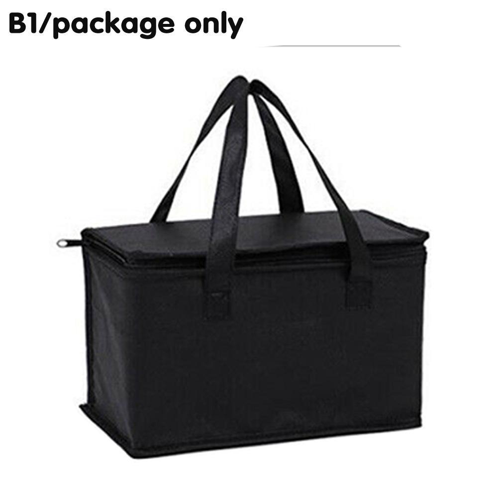 Reusable Thermal Bag Insulated Beer Cooler Bag Outdoor BBQ Pack Trip Camping Meal Drink Bento Supplies Lunch Bags Picnic Zi Q2R6