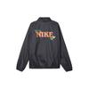 Nike Chaqueta Tejida Casual con Estampado de Logotipo para Hombre Chaquetas Negro HF1113-010