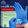 Disposable Blue Nitrile Gloves (100 Count)