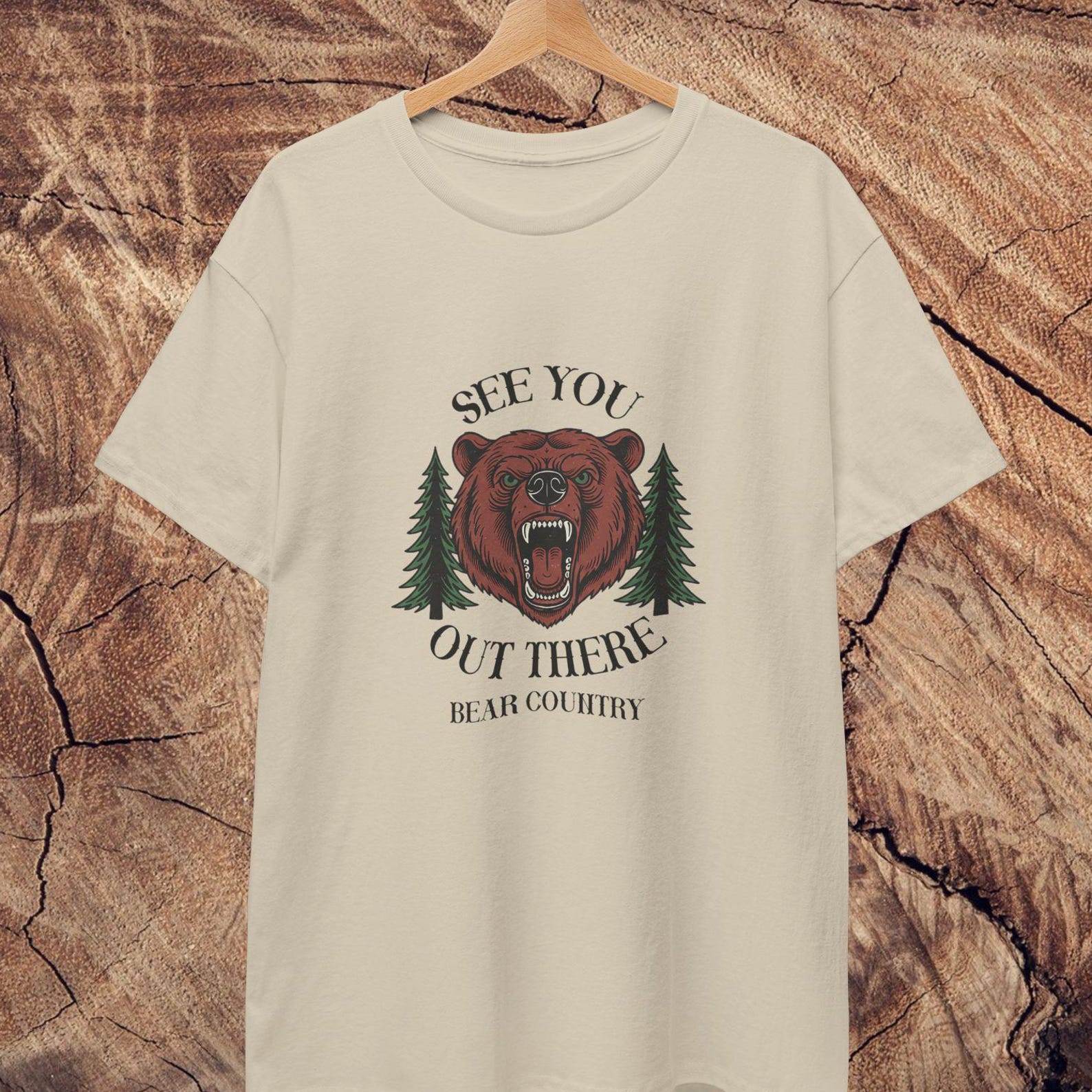 Bear Country T shirt | Outdoor Adventure M
