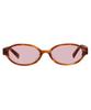 CUT TREND SUNGLASSES Oval Sunglasses Colored Thick UV UV For For Unisex [Zoff] SUNCUTGlasses/UV100% (Brown (Demi Pattern) ZH261G02_49A1) Lenses,