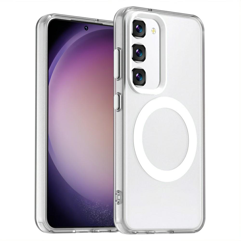 Candy Series For Samsung Galaxy S23 Magnetic Case PC+TPU+PET Anti-Drop Phone Cover