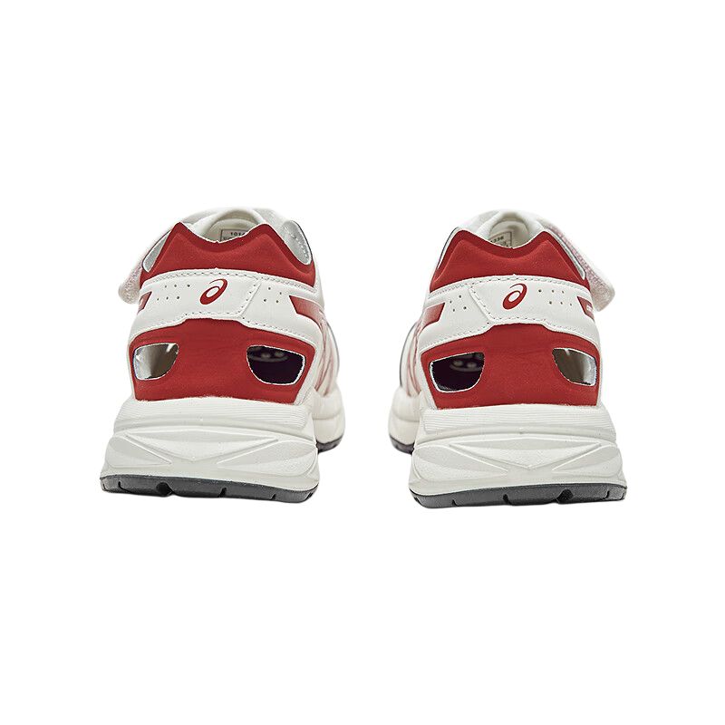 Asics Contend Xbn Ps Comfortable Soft Low Top Kids Sandals Kids Sandals White Red 1014A336-100