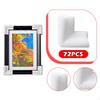 72x Foam Corner Protectors for Picture Frame Edge Protection Corners Easy Installation L Shaped