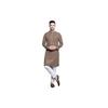 Jompers Mens Sequin Embroidered Pure Cotton Kurta With Pyjamas ( , )