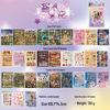 Yuxian Yanbian Pet Battle Cat & Dog Pattern Journal Stickers - Cute Decorative Film Coil for Material Journaling