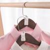 6pcs Multi-function Wardrobe Space-saving Hanger Closet Cascading Connection Hooks Stack Hanger Hook Bedroom Storage Organizer