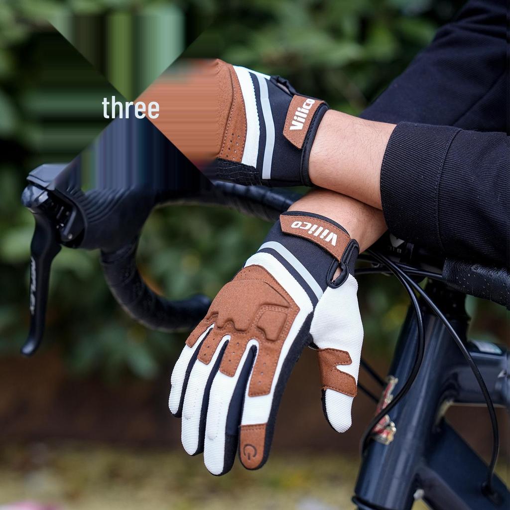 Vilico Windproof Cycling, Hiking & Sports Gloves: Autumn/Winter Style, Anti-Collision, Touchscreen Compatible, Wear-Resistant Microfiber.