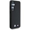 Etui Bmw Leather Carbon Magsafe Do       Samsung Galaxy S25 Czarny