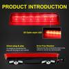 1piece Third Brake Light For VW Caddy 2004-2015 III Box Estate High Level Mount Additional Rear Tail Stop Signal Warning Lamp