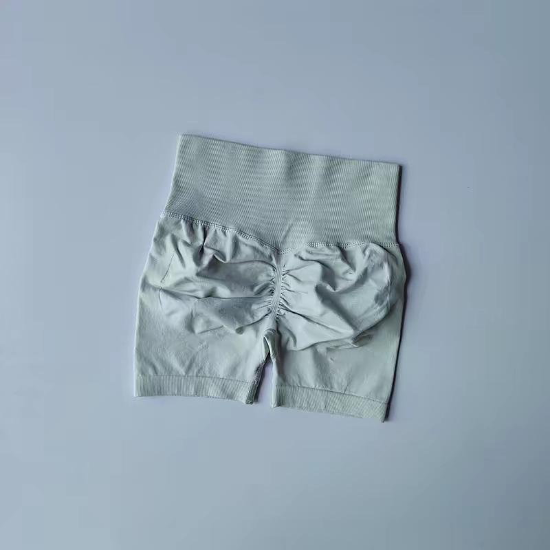 High Waist Tummy Control Slimming Peach Lift Sports Shorts - Quick-Dry Yoga & Running