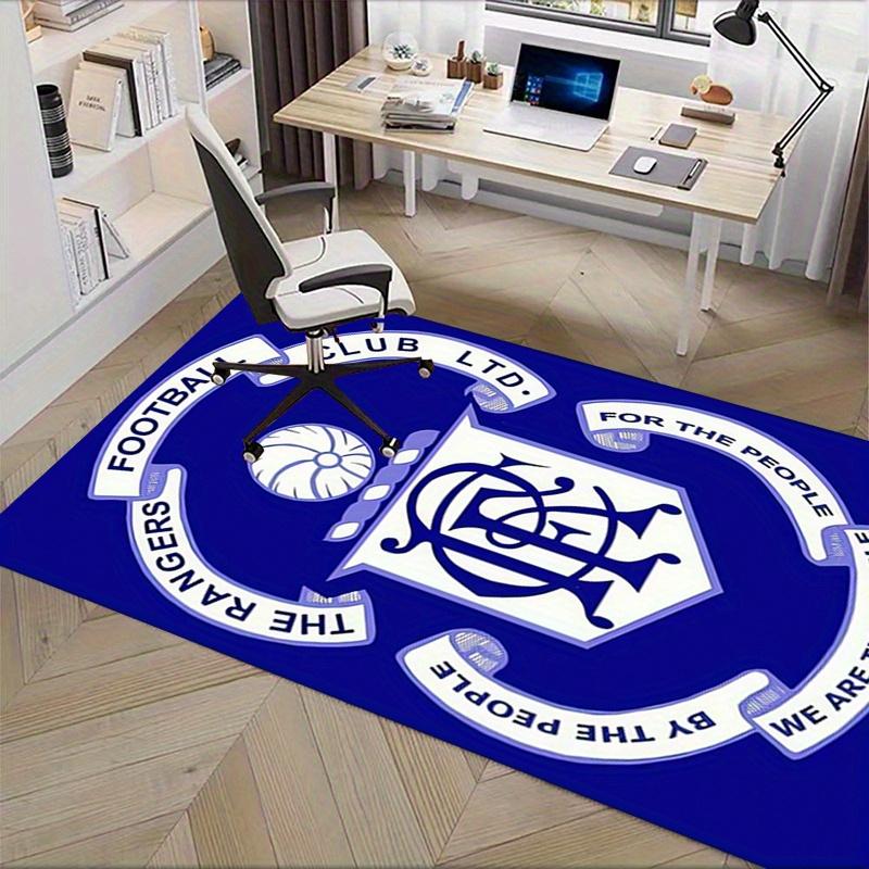 1pc Rangers Football Club, Crest, Emblem Office Carpet Soft Polyester Entrance Carpet Washable Non S