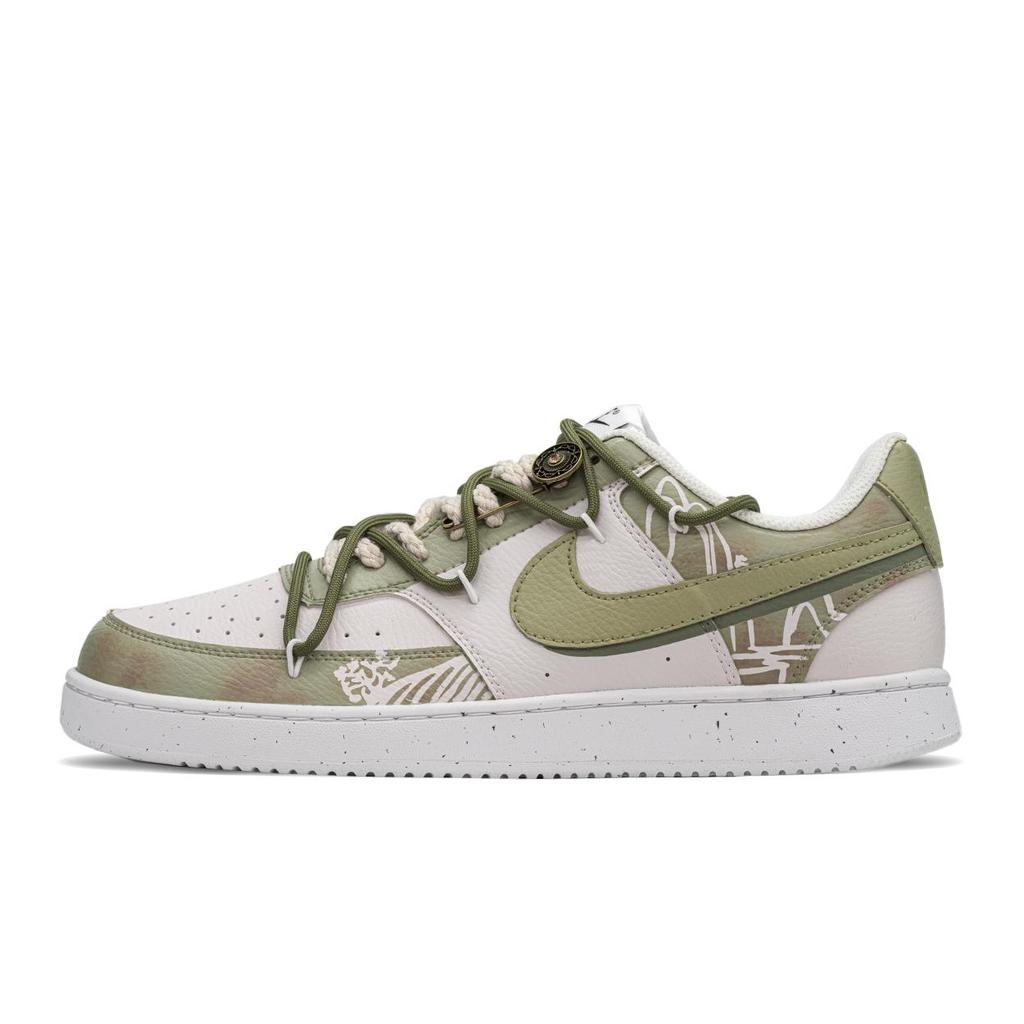 Nike Court Vision 1 Abriebfest Atmungsaktiv Höhensteigernd Abriebfest Atmungsaktiv Höhensteigernd DH2987-101(TeamA-2S-BOX)