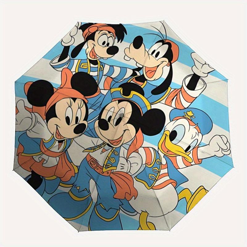 

1pc Mickey Mouse Automatic Umbrella 8-Bone Design Compact Gear for Outdoor Travel,Perfect Gift for Friends Birthdays yy250809018