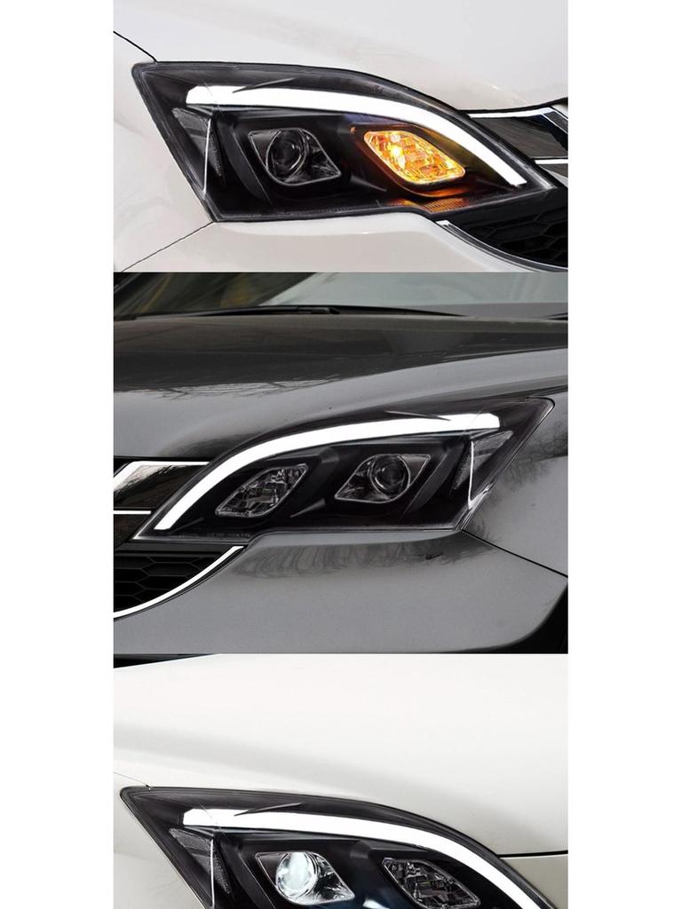 LED Projector Headlights with DRL & Turn Signals for 07-11 Honda CRV