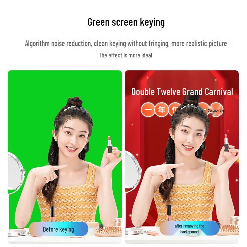 Aoni 4K Live Stream Webcam with Auto Focus