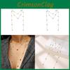 Chic Multi Layer Star Necklace Stunning Alloy Material For Contemporary Women