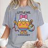 Crochet Lovers Graphic T Shirts Unisex Unisex Fun Short Sleeve Streetwear