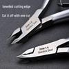 Easy Cut D07-14 Dead Skin Pliers: Stainless Steel Nail Scissors and Beginner-Friendly Sharp Nail Art Tools Set