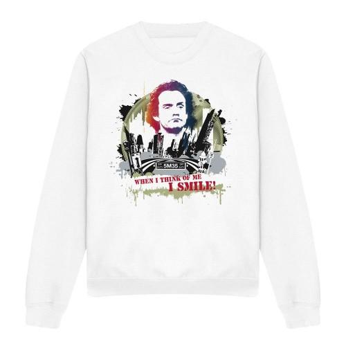 TAXI Unisex Adult Smiling Jim Sweatshirt