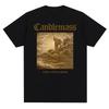 Candlemass Band Bedrucktes Grafik Kurzarm T-Shirt Mode Lässig O-Ausschnitt Sommerkleidung Harajuku Alltagskleidung Herren T-Shirt