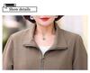 2025 Autumn Style Turn-Down Collar Jacket for Middle-Aged Women