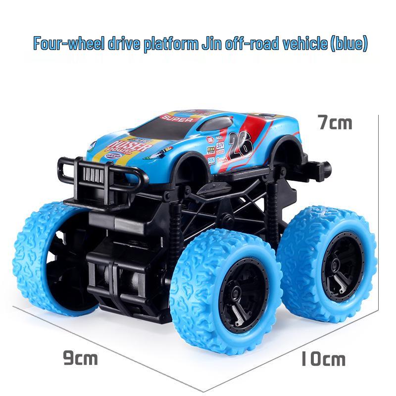 Kids' Inertial Excavator Toy Car: Off-Road Vehicle for Boys, Perfect for Small Gifts and Night Markets