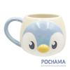 Marimo Craft Face W115 x H80 x PokéPeace Mug, Piplup, D85mm, PKP-195