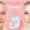 LED Light Face Mask Beauty Device Skin Brightening Soothing Facial Care Tool with Multicolor Light for Home Personal Skincare