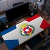 Wisla Krakow logo Mouse Pad, Large Gaming Desk Mat, Non-slip XXL Mousepad for Laptop & Tablet, Mini PC Playmat with Stitched Edges