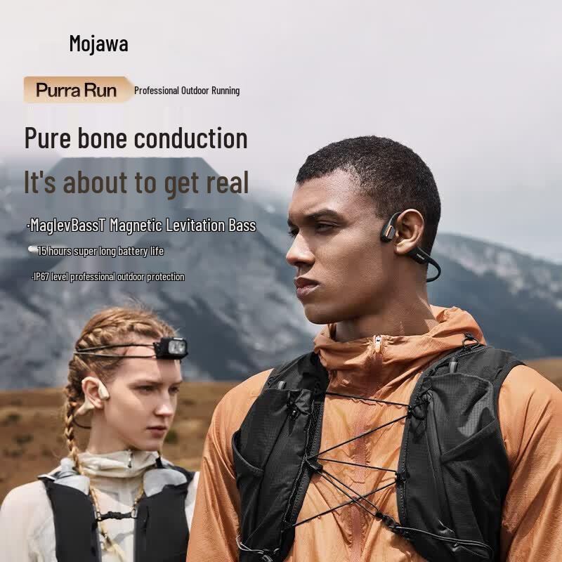 MOJAWA Purra Run Bone Conduction Wireless Earbuds