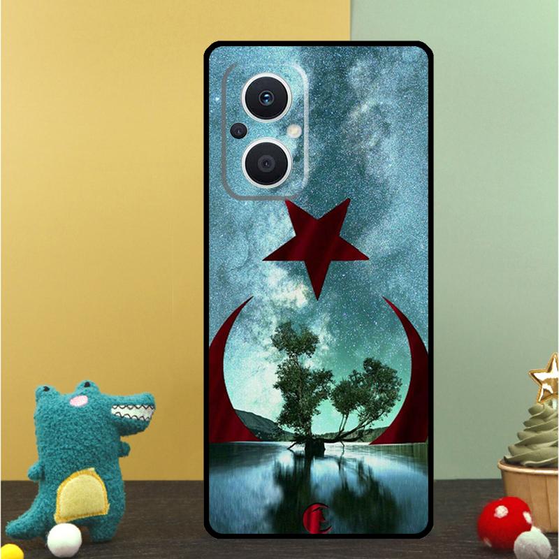 Turkey Turkish Flag Case For OPPO Reno 15 Pro 15F 10 11 12 13 13F 14 14F 8 7 Lite 8T OPPO Find X9 X8 X6 Pro Cover
