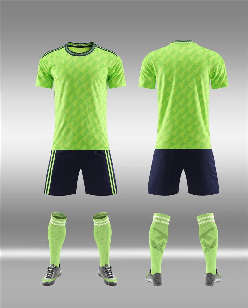 Soccer Uniform Sets, Men'S And Women'S Jerseys, Student Uniforms, Training Uniforms, Short-Sleeved Sportswear, Summer