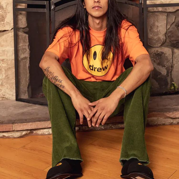 Drew House Mascot T-shirt 'Orange' Men's DR-FW20-94