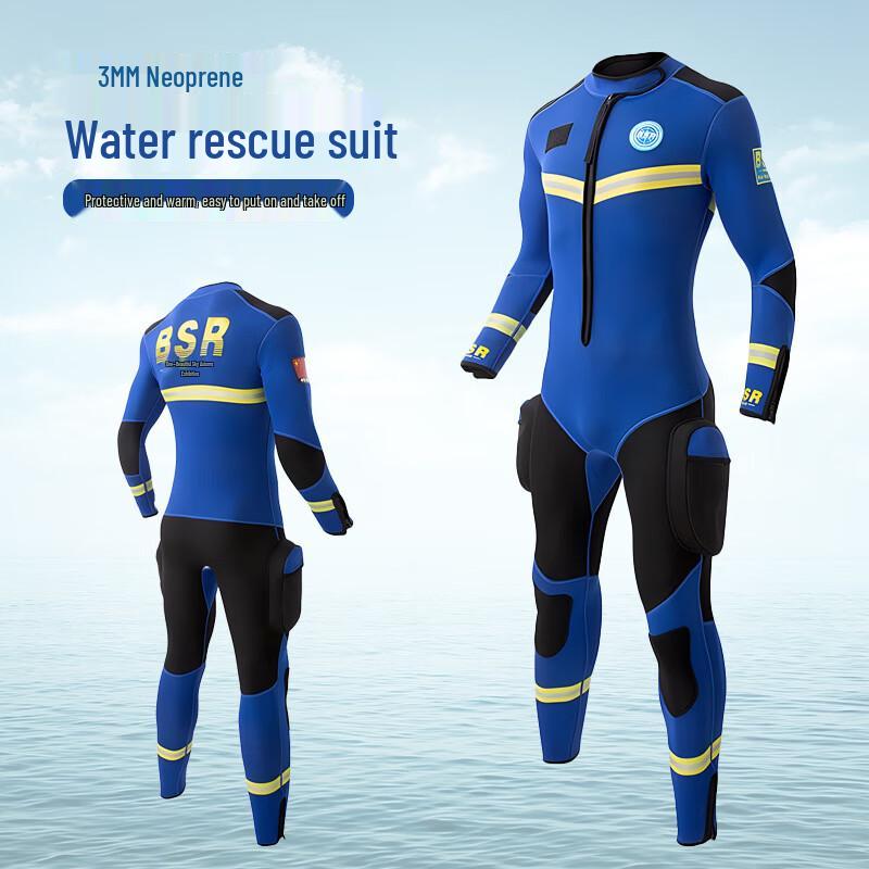 Junpo 3MM Wetsuit Rescue Suit XXL