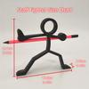 4pcs 3D Printed Stick Figure Pencil Holders, Pen Stands, Pen Containers, Desktop Ornaments, Stationery, And Desktop Sculptures
