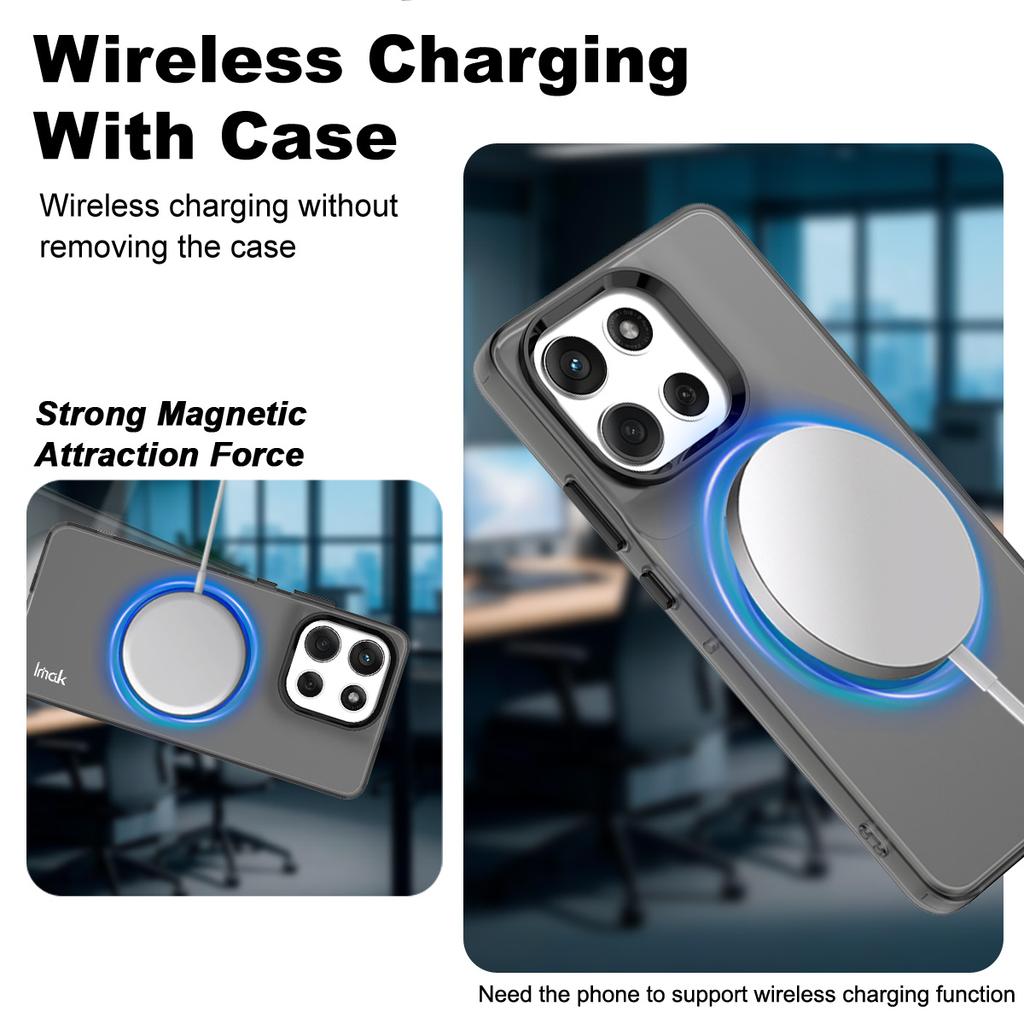 For Moto G86 5G Phone Case IMAK Chocolate Magnetic Case