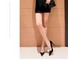 High heels women's summer 2025 new pointed toe nude temperament fine heel patent leather black light mouth versatile single shoes women