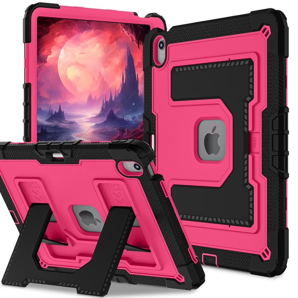 For IPad Case 6 7 8 9 10th 11th 12th Gen M2 M3 M4 2026 2025 A16 11 Mini Air 4 5 10.9 13 Inch Stand Case Shockproof Cover