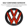 ZDFVU1 Car Front Grill Emblem For VW POLO GOLF 5 6 7 7.5 8 MK5 MK6 MK7 MK8 Scirocco Rear Trunk Lid Covers Logo car accessories