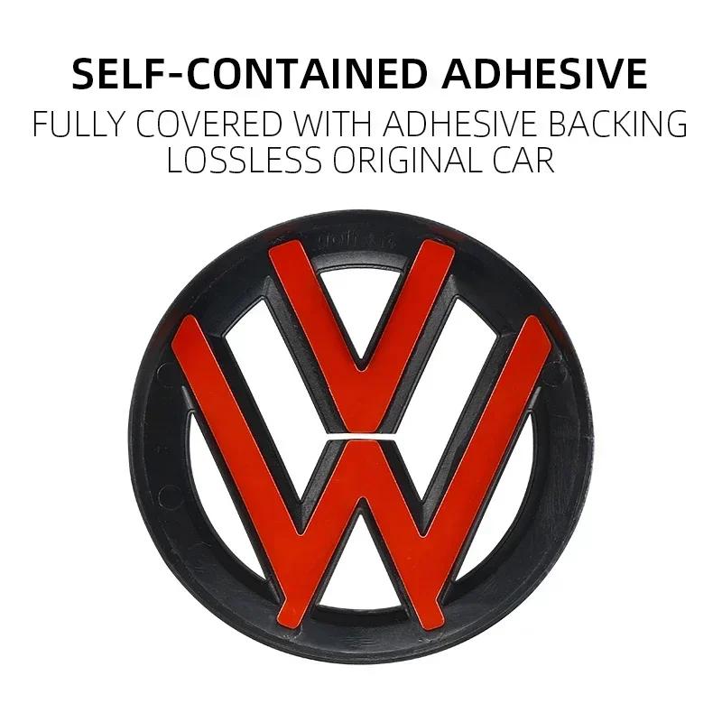 ZDFVU1 Car Front Grill Emblem For VW POLO GOLF 5 6 7 7.5 8 MK5 MK6 MK7 MK8 Scirocco Rear Trunk Lid Covers Logo car accessories
