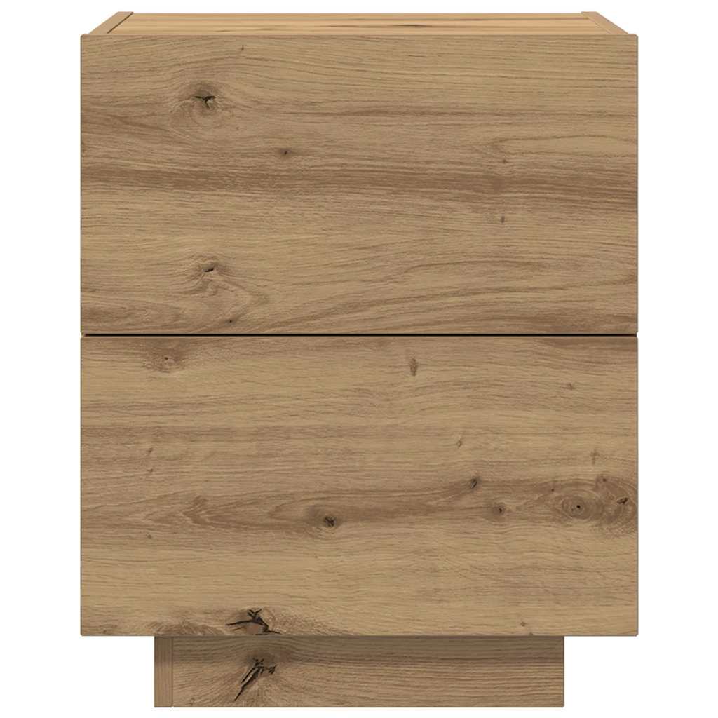 Nightstand Artisan Oak 45 x 40 x 55 cm Engineered Wood
