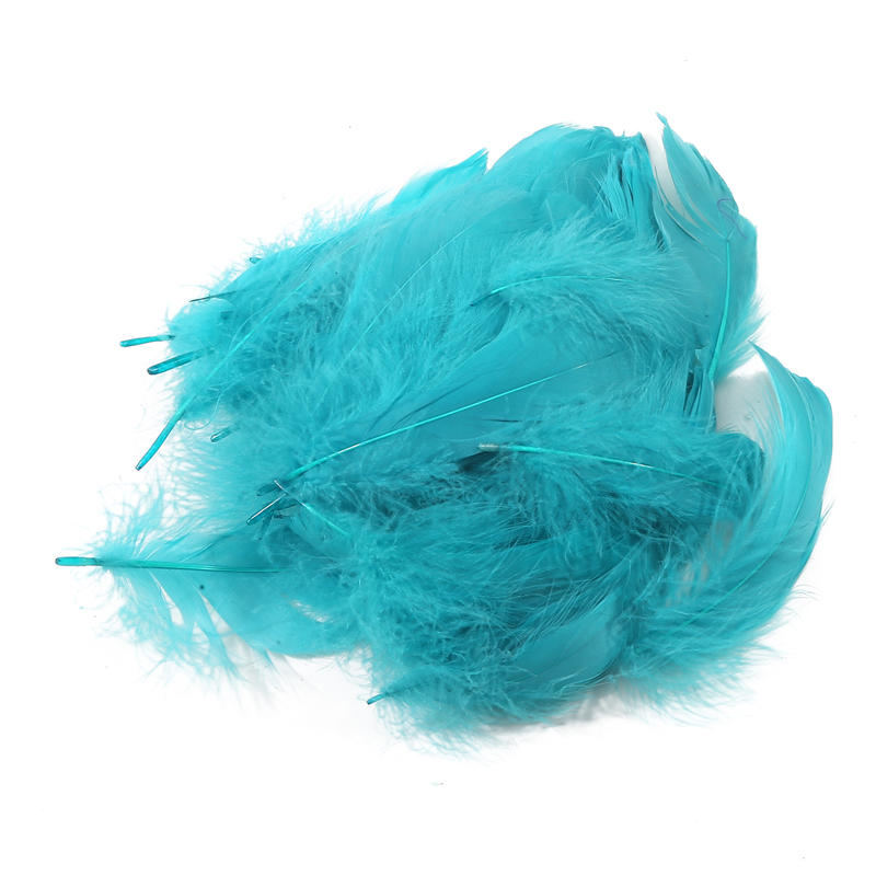 Dekoration Lose Federn Natürliche Gänsefeder Bunte Ornamente DIY Zuhause Heimdekor