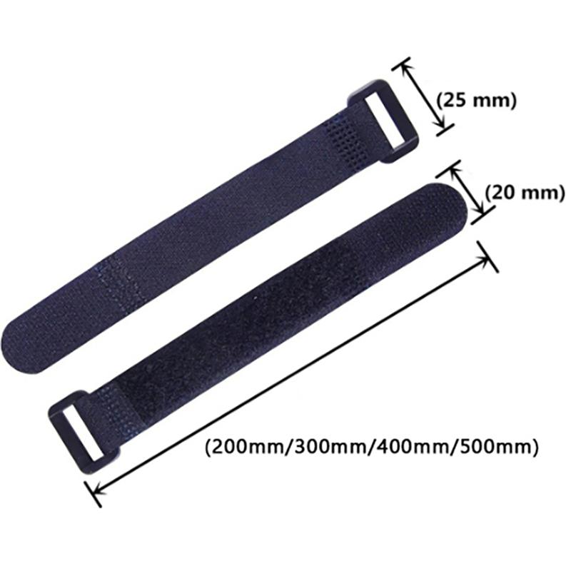 10 Pieces Of Reverse Buckle Buckle Velcro Strap, Bicycle Tachograph Strap, Wire Strap