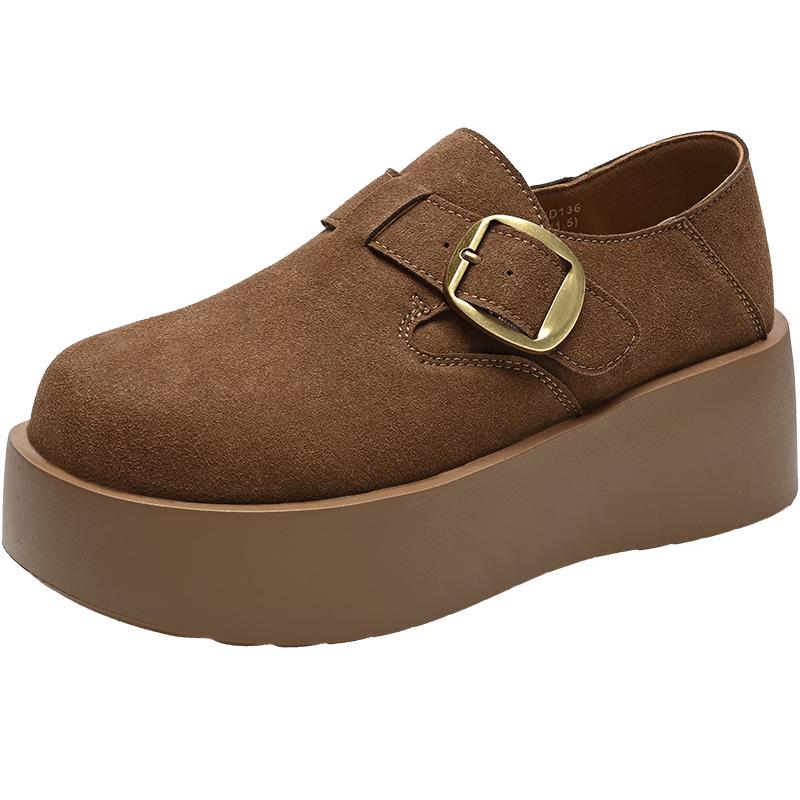 ZHR Women s Thick-Soled Birken-Style Casual Shoes 38