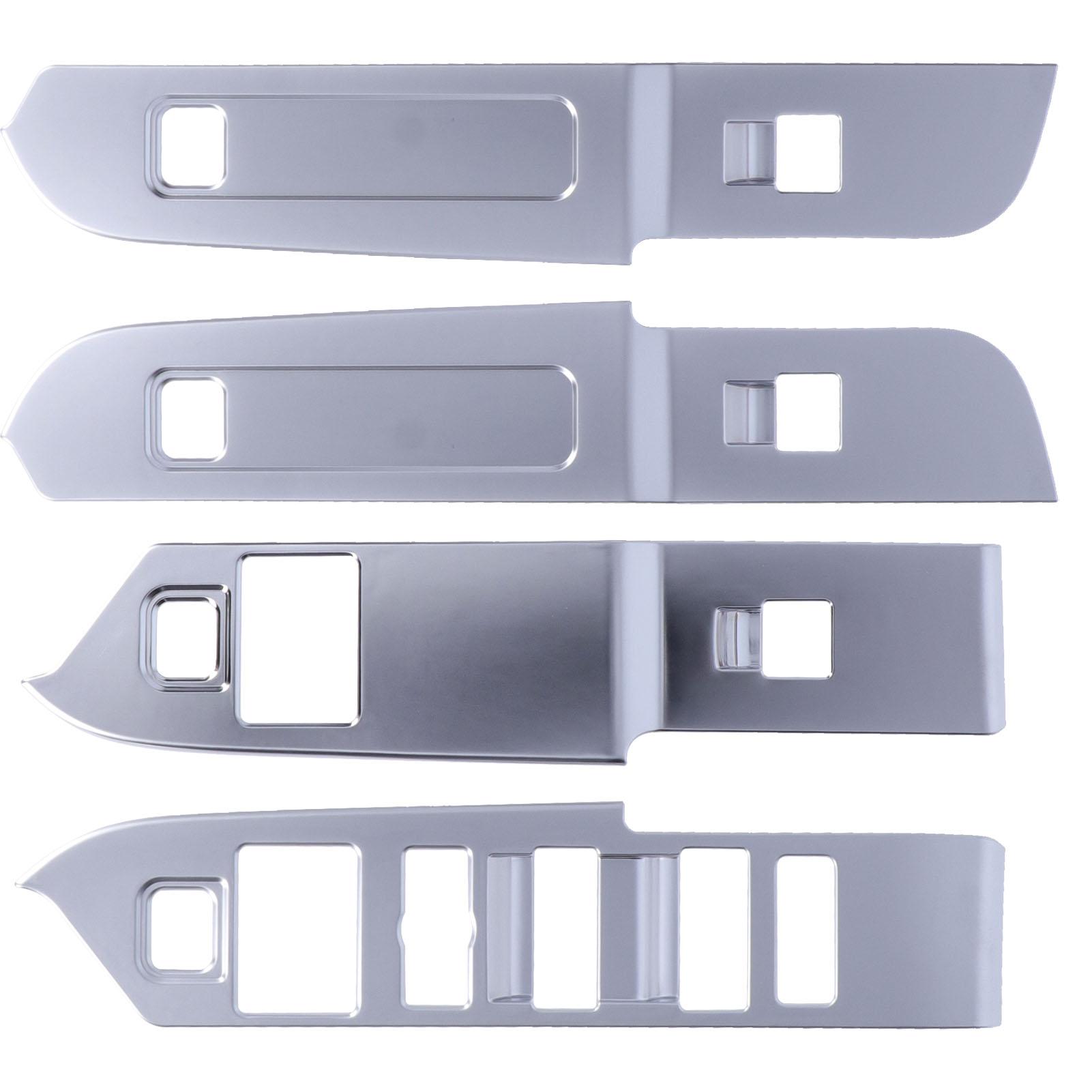 

Window Lift Panel Switch Trim Pearl Chrome Fit for Land Rover Defender 2020‑2021 Left Hand Driving
