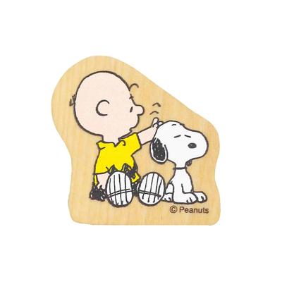 Ansiktsstämpel Snoopy Träbit Charlie Brown och Snoopy Barnens (Klappa) 2283-003
