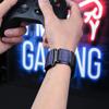 For WHOOP 4.0 Magic Tape Band Stylish Nylon Wrist Strap with Protective Case