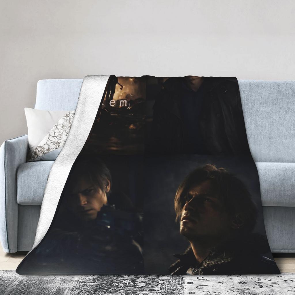 Residents Evils 9 Blanket Warm Cozy Fluffy Games Throw Blankets for Sofa 50x60 Inch Multiple Sizes Bedspreads